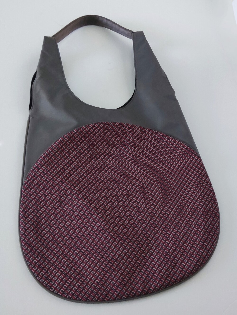 Apede Mod Women's Nylon Leather Shoulder Bag. Pre-owned.
